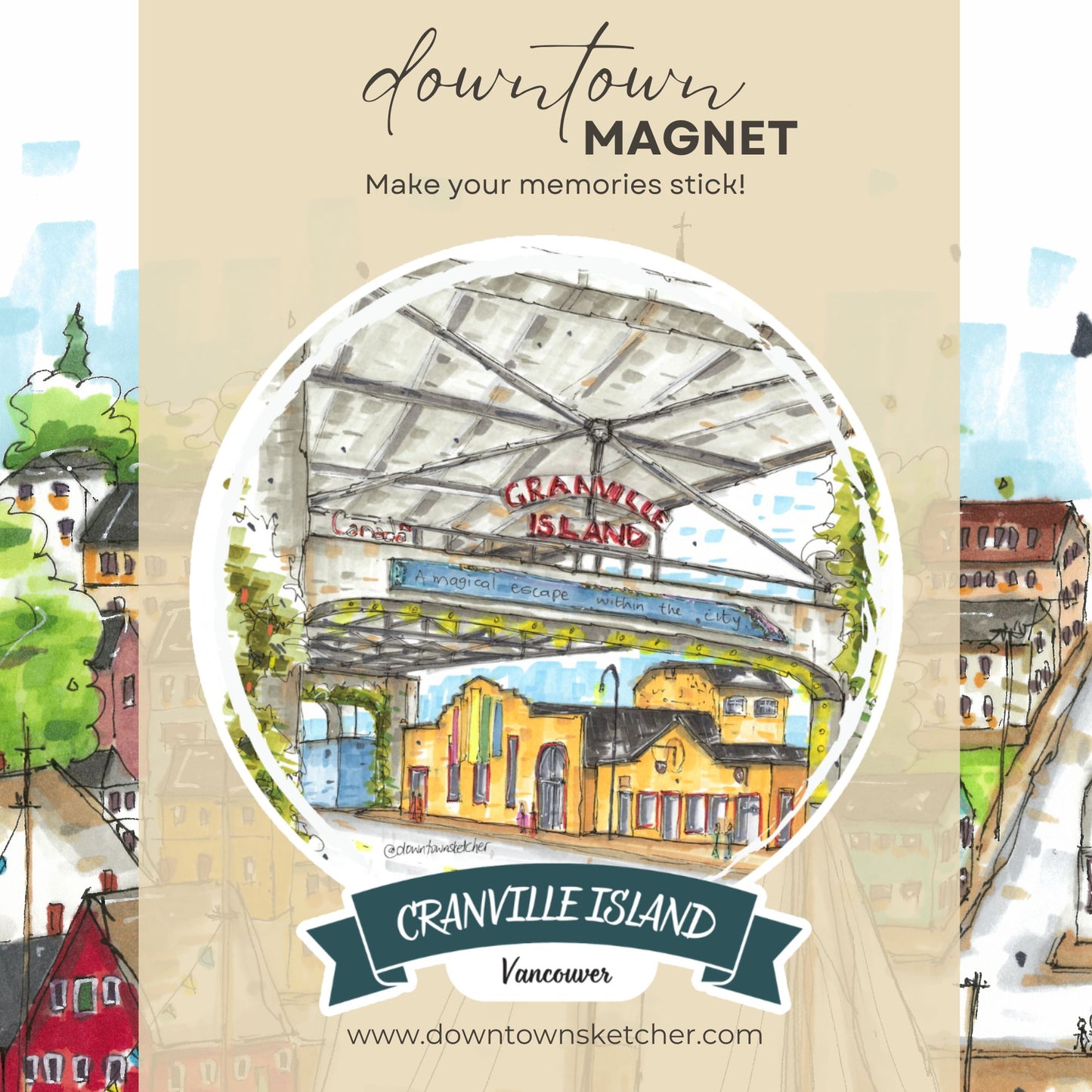 Anderson Street, Granville Island, Vancouver - Downtown Magnet