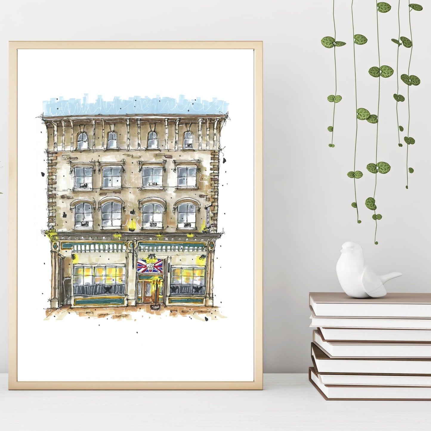 The Split Crow Pub, Halifax, Nova Scotia, Print, Downtownsketcher, Wynand van Niekerk, DTS0044
