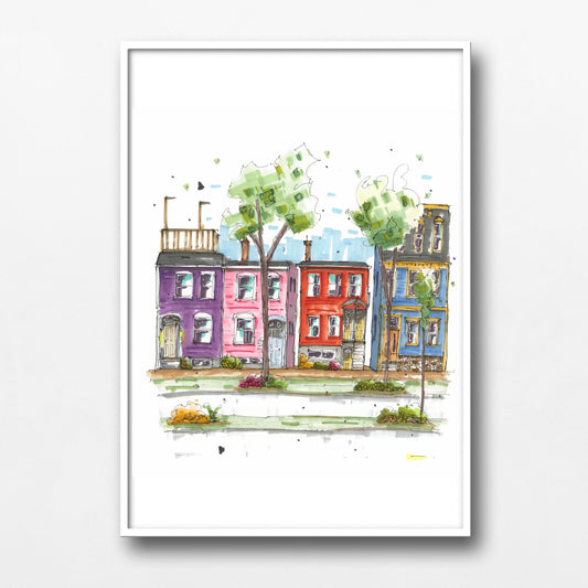 DTS0158 North Park Street, North End, Halifax, Downtown Sketcher
