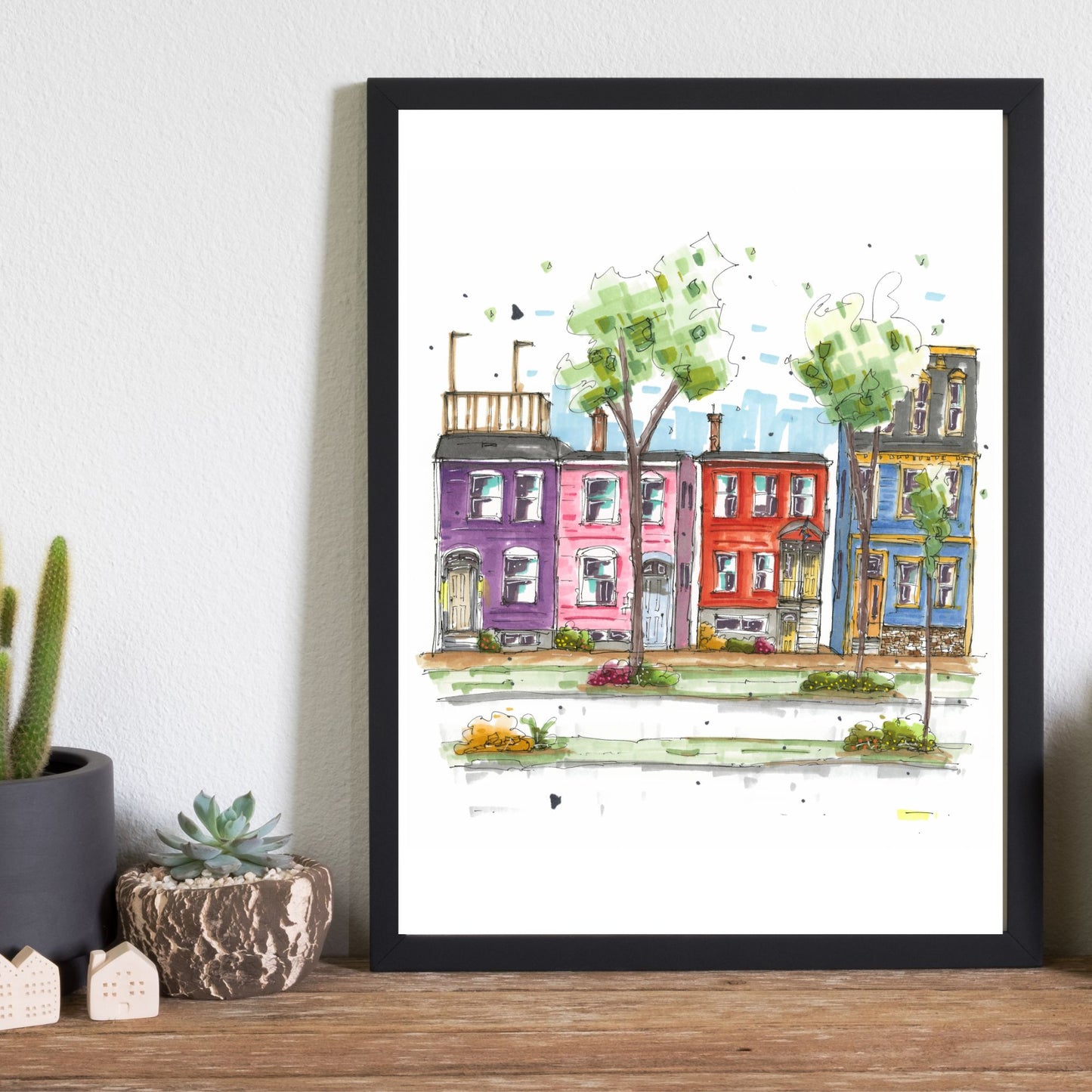 DTS0158 North Park Street, North End, Halifax, Downtown Sketcher