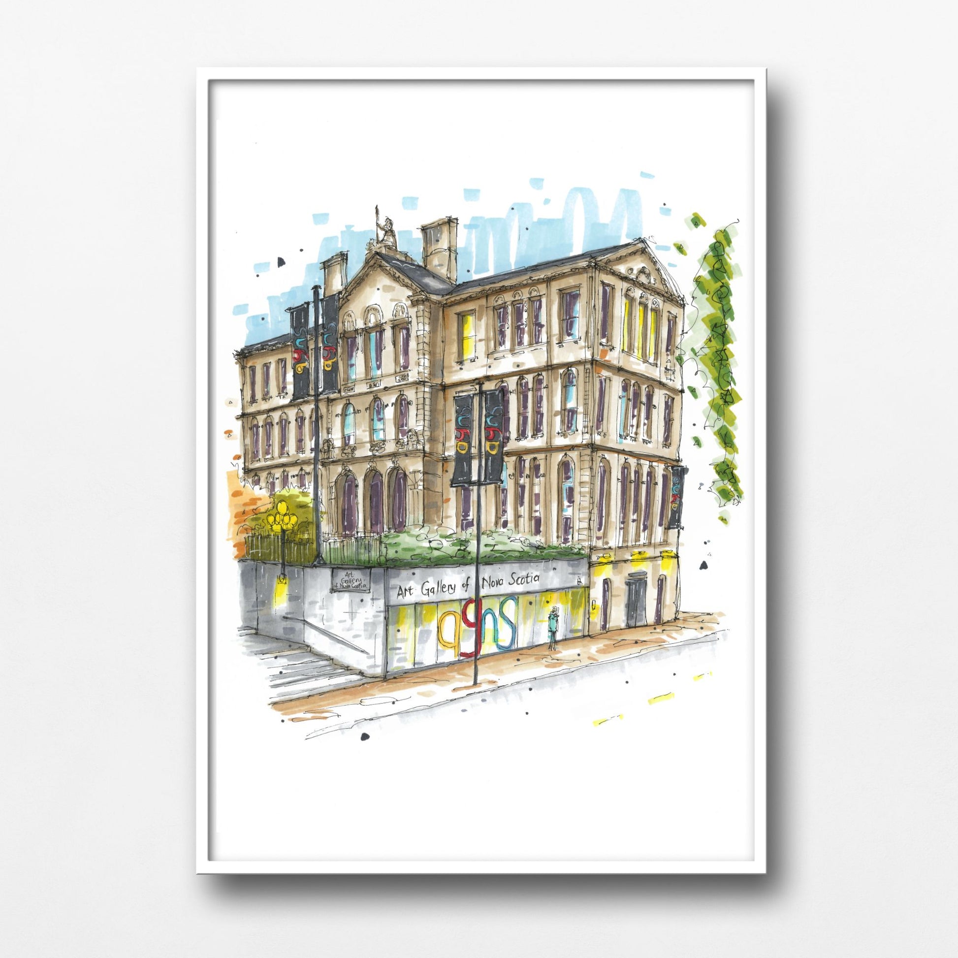 DTS0169 Art Gallery of Nova Scotia, Halifax, Downtown Sketcher
