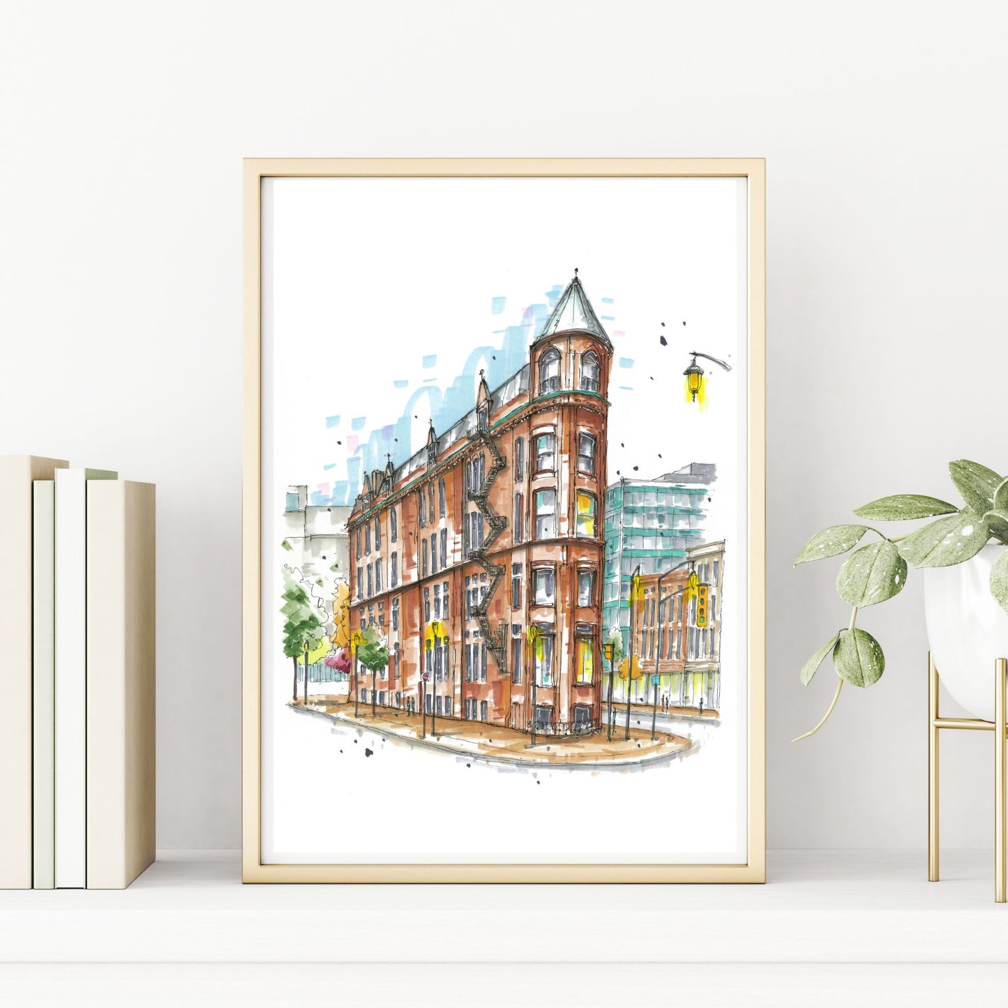 DTS0180 Gooderham Building, Toronto (Flatiron) - Downtown Sketcher
