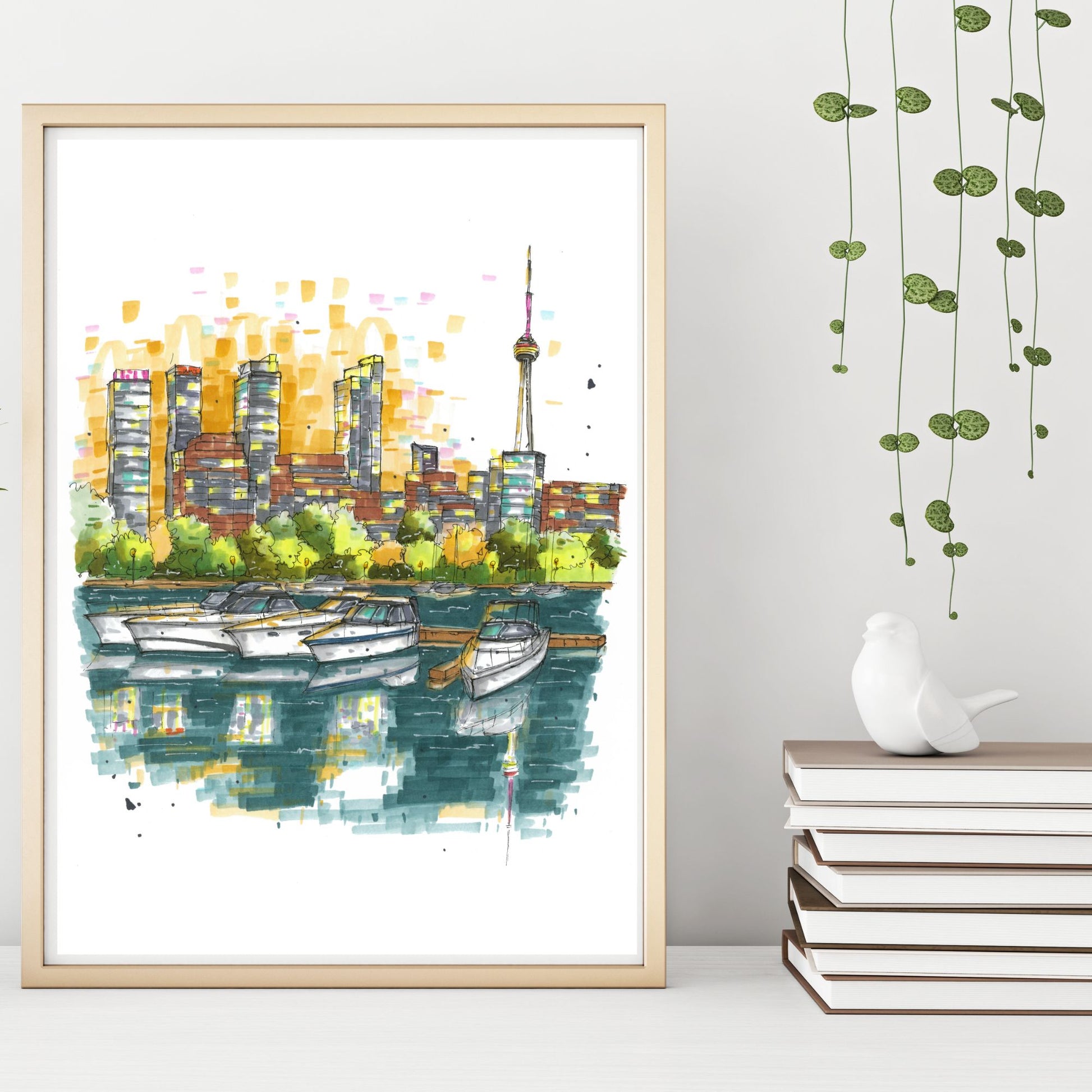 DTS0184 Toronto Waterfront - Downtown Sketcher
