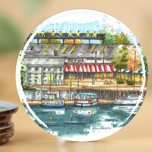 DTS0220 Granville Island Public Market, Vancouver - Downtown Coaster