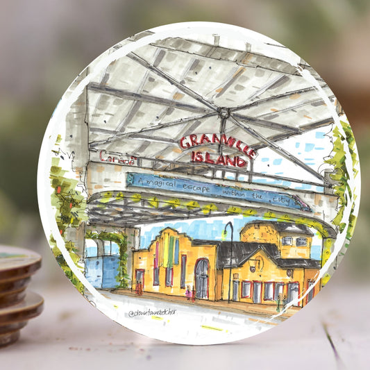 DTS0222 Anderson Street, Granville Island, Vancouver - Downtown Coaster