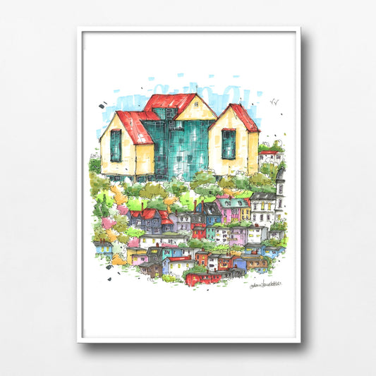 DTS0224 The Rooms, St John's, Newfoundland - Downtown Sketcher