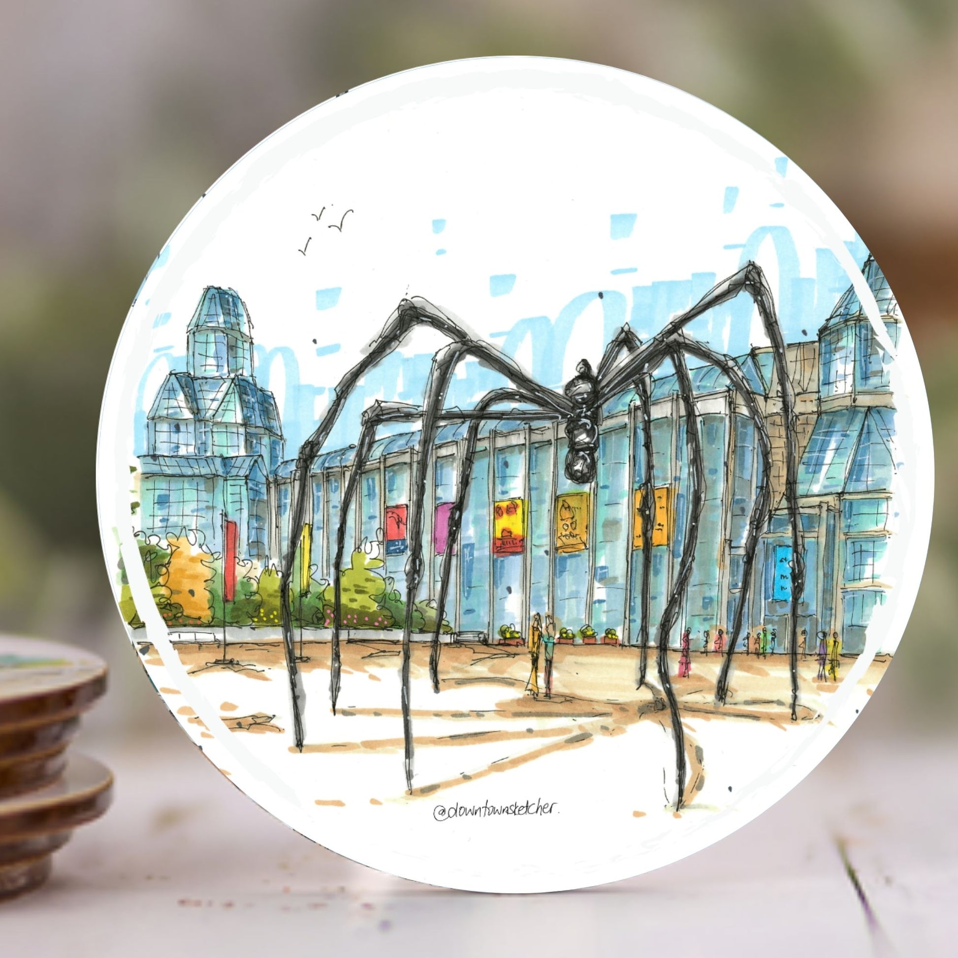 National Gallery of Canada, Maman spider, Ottawa - Downtown Coaster