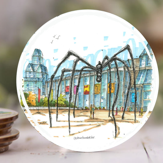 National Gallery of Canada, Maman spider, Ottawa - Downtown Coaster