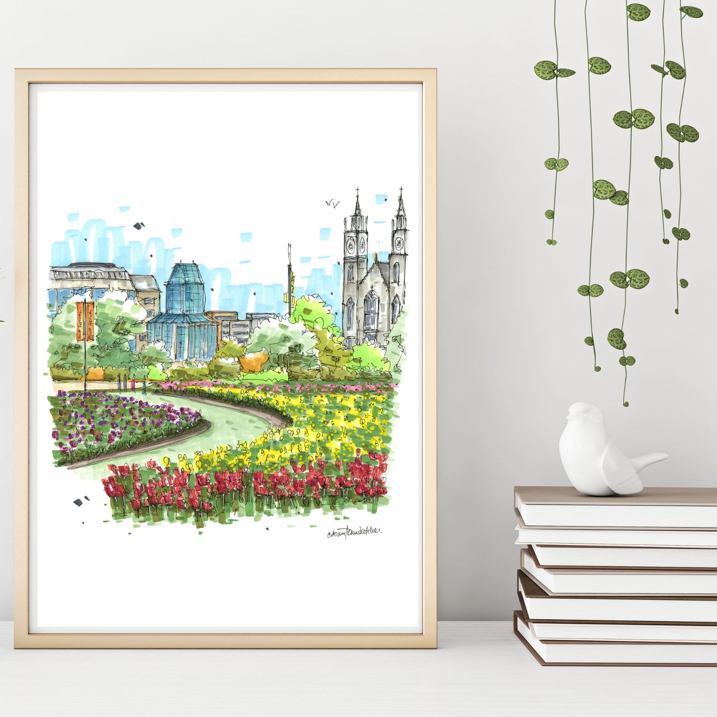 DTS0228 Tulip Festival Ottawa - Downtown Sketcher