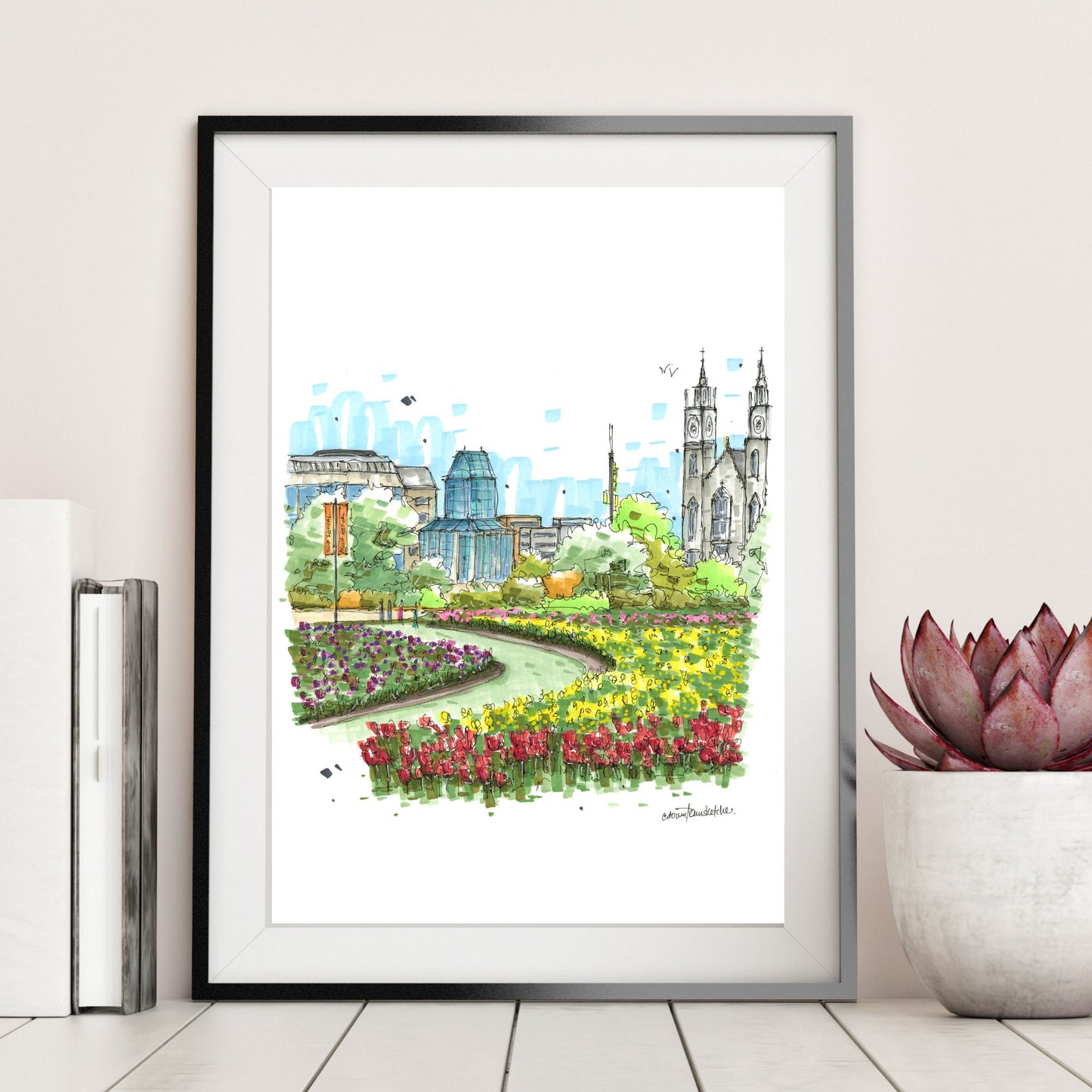 DTS0228 Tulip Festival Ottawa - Downtown Sketcher