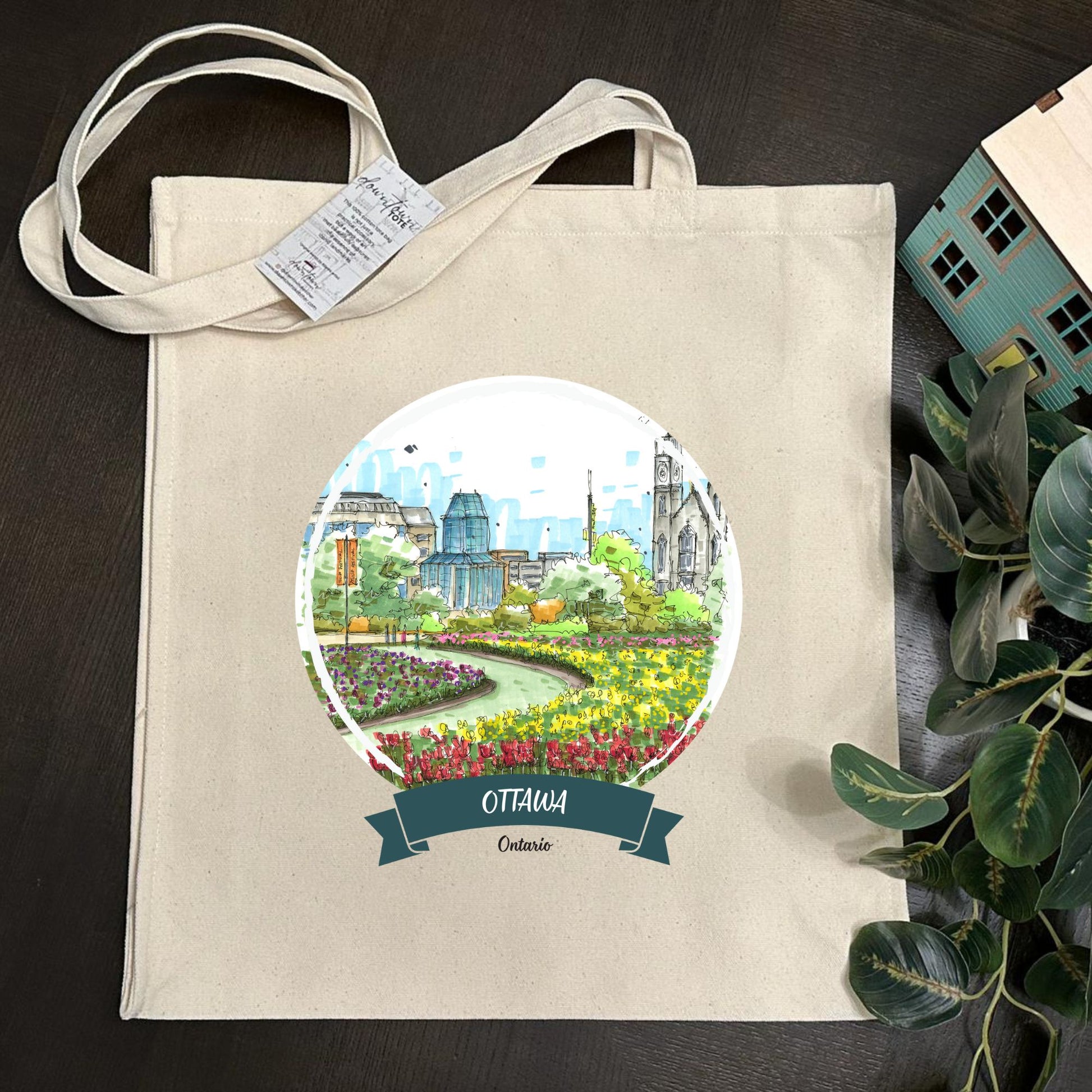 Tulip Festival Ottawa - Downtown Tote Tall
