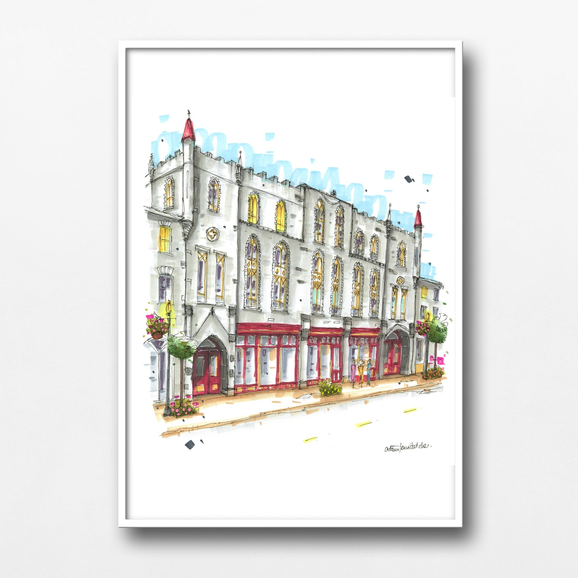 DTS0229 St. Marys Opera House, Ontario - Downtown Sketcher