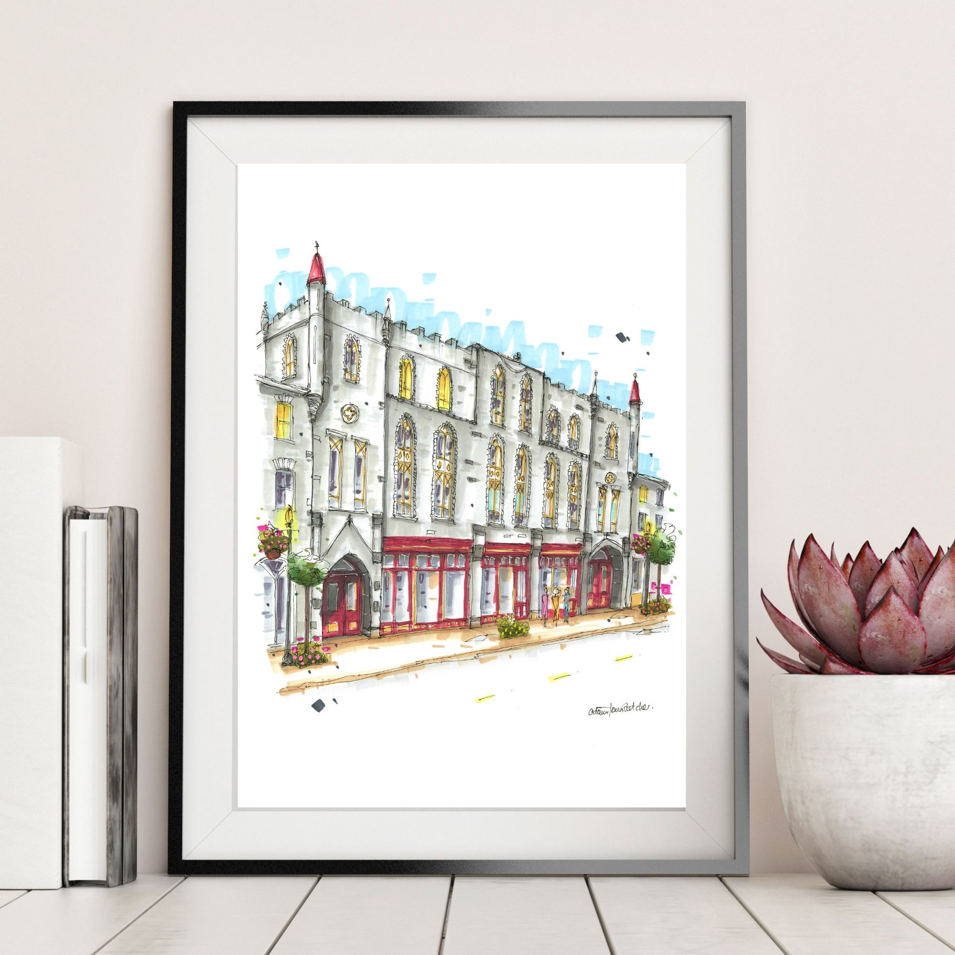 DTS0229 St. Marys Opera House, Ontario - Downtown Sketcher