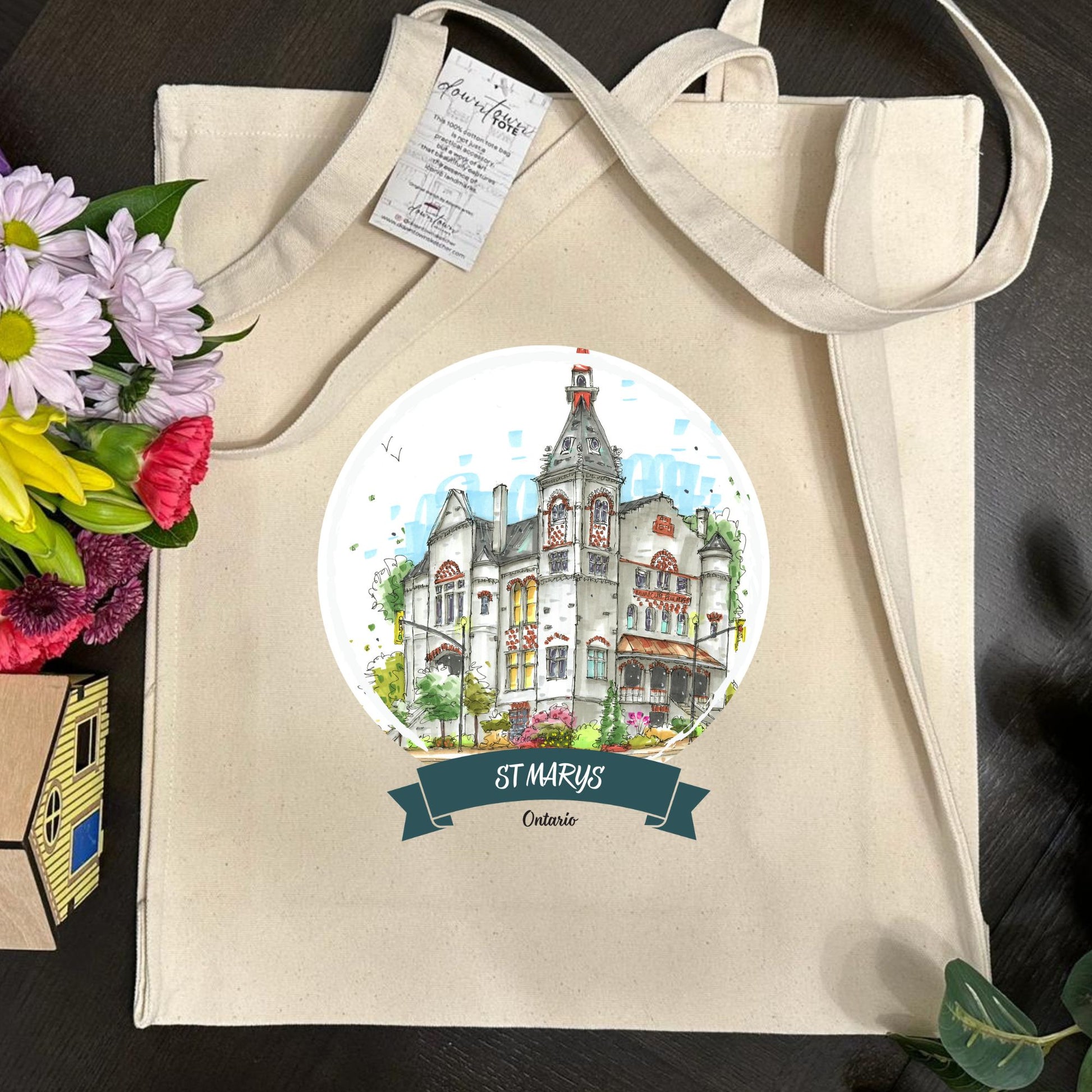 St. Marys Town Hall, Ontario - Downtown Tote Tall
