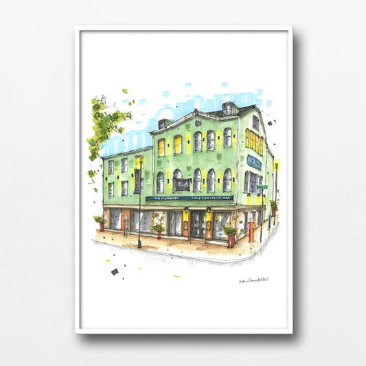 DTS0238 The Five Fishermen, Halifax - Downtown Sketcher