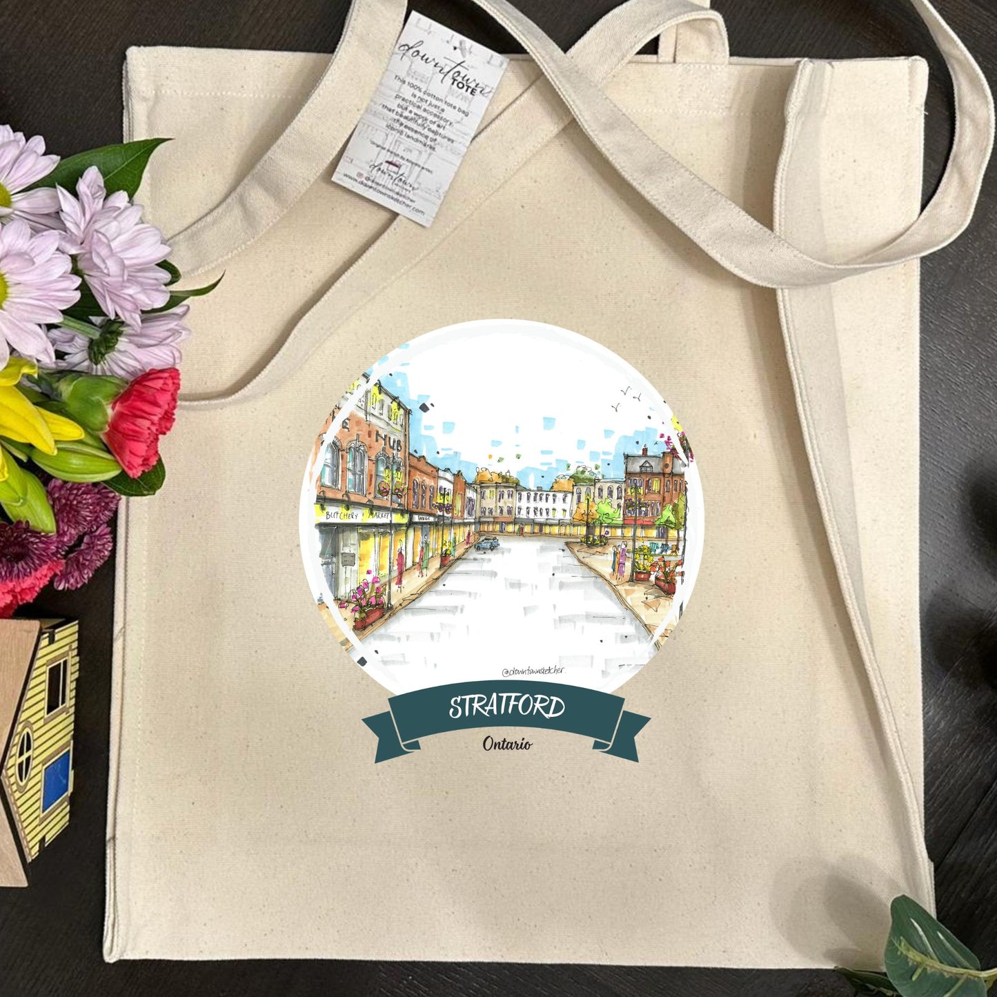 Market Square, Stratford, Ontario - Downtown Tote Tall
