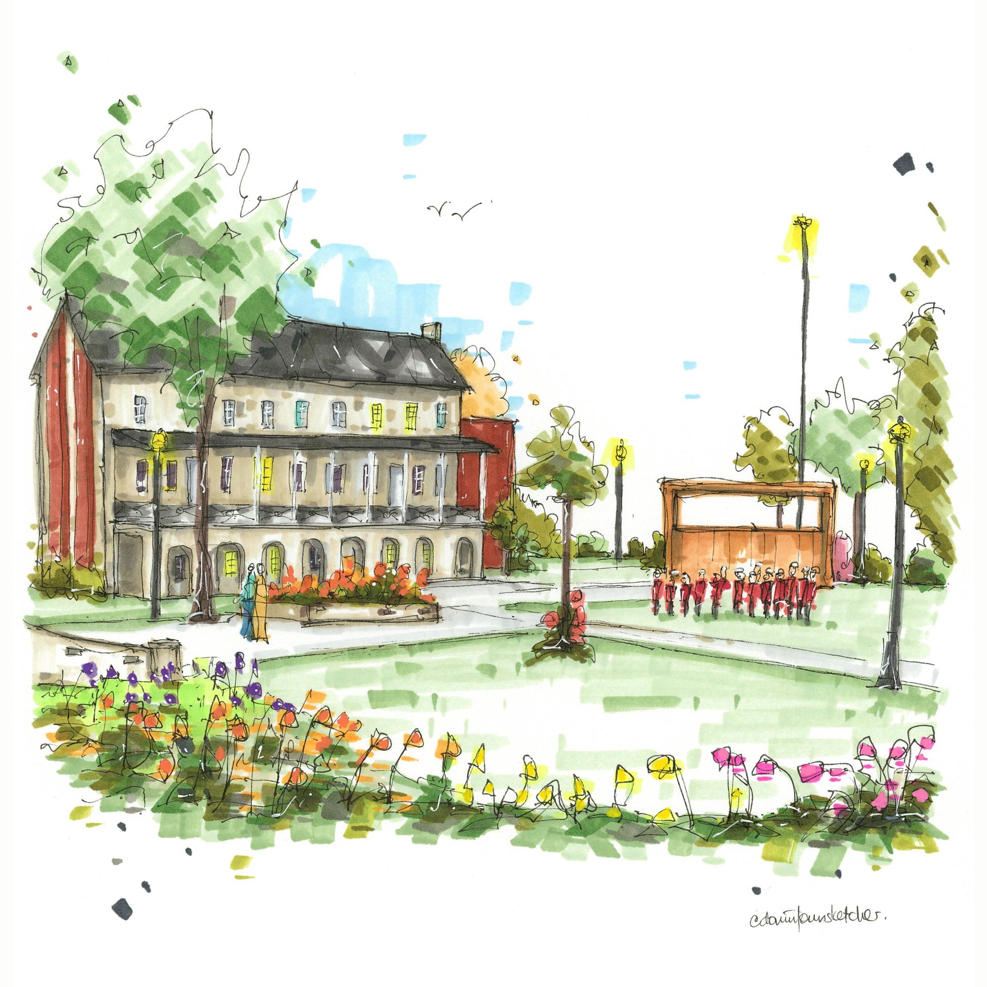 Officer's Square, Fredericton, Magnet