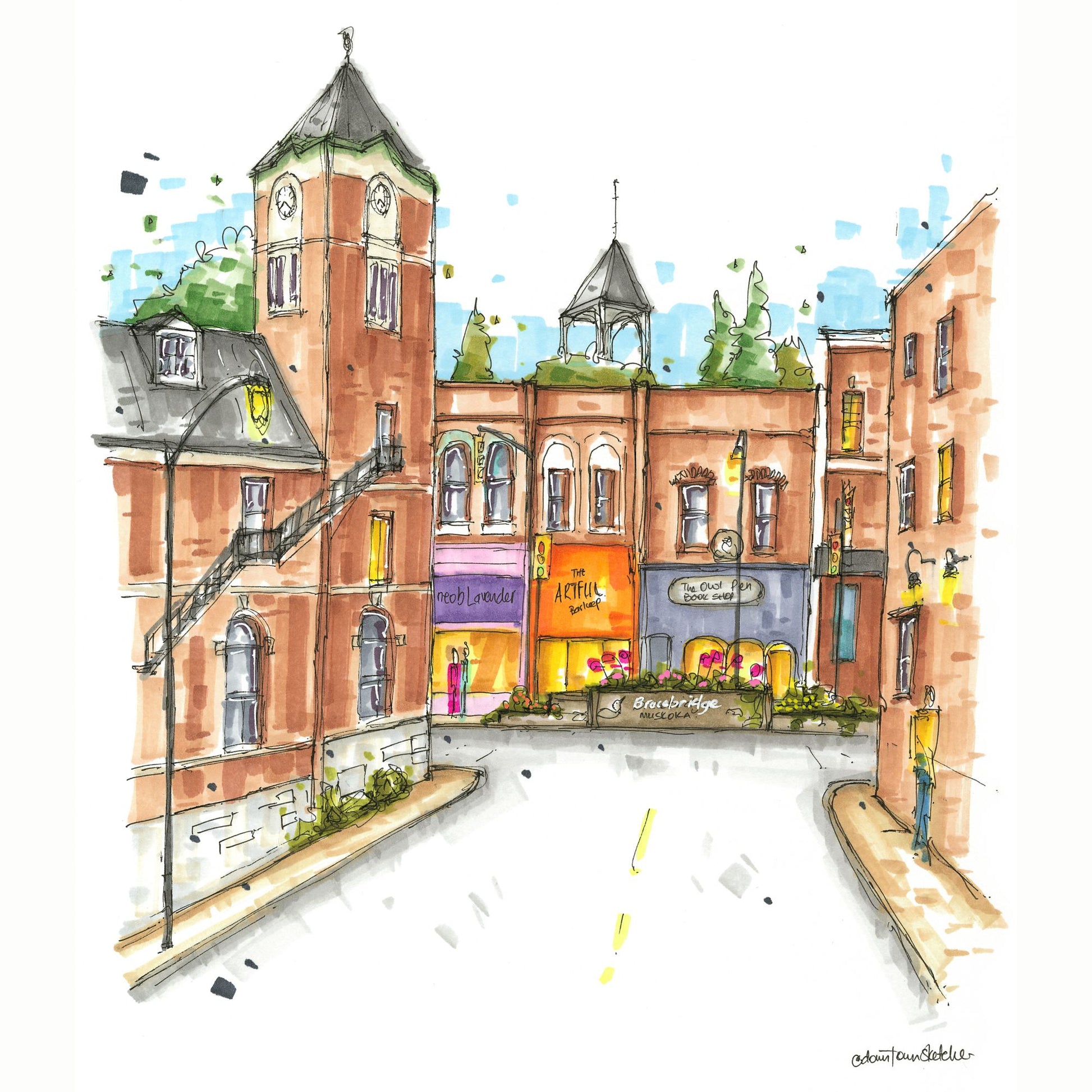 The Clock Tower Centre, Bracebridge, Ontario, Magnet