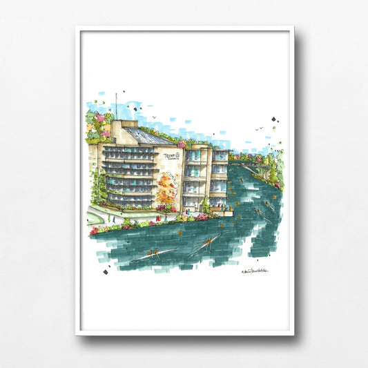 DTS0264 Trent University, Peterborough, Ontario - Downtown Sketcher