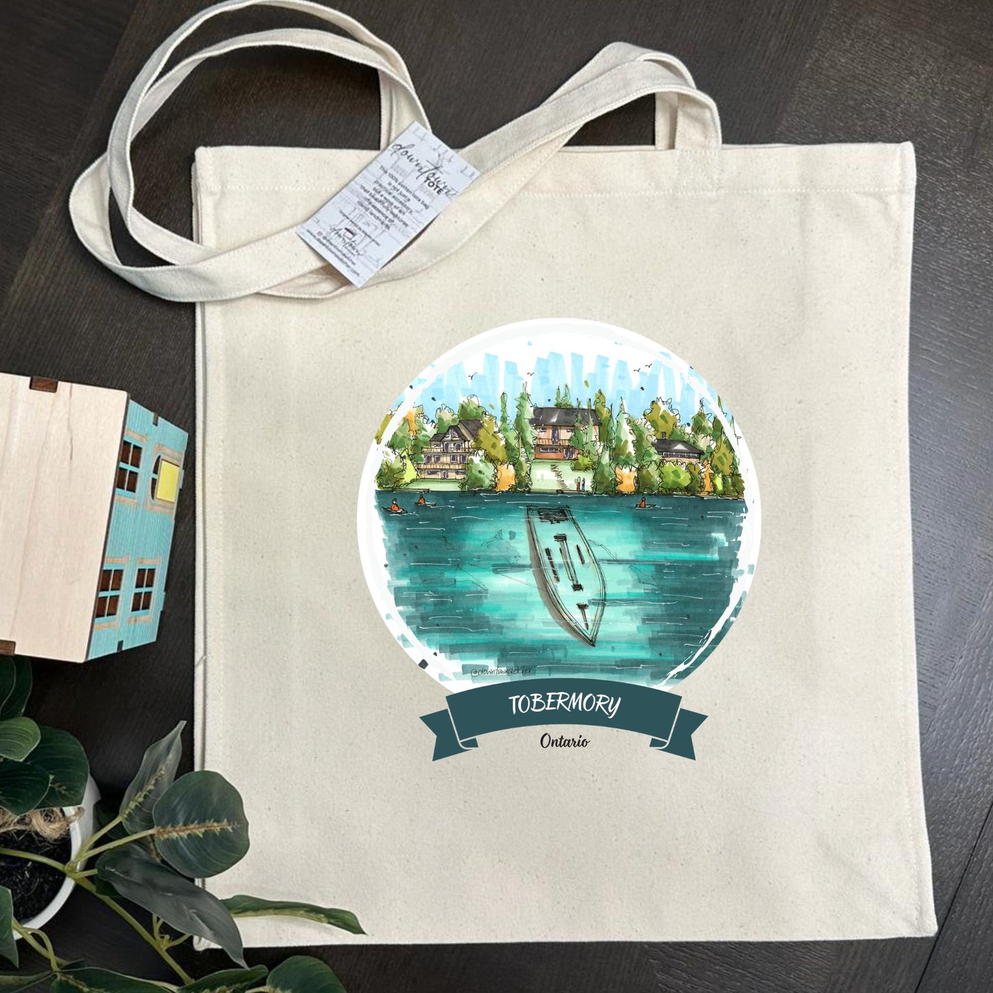 Sweepstakes Ship Wreckage, Tobermory, ON- Downtown Tall Tote
