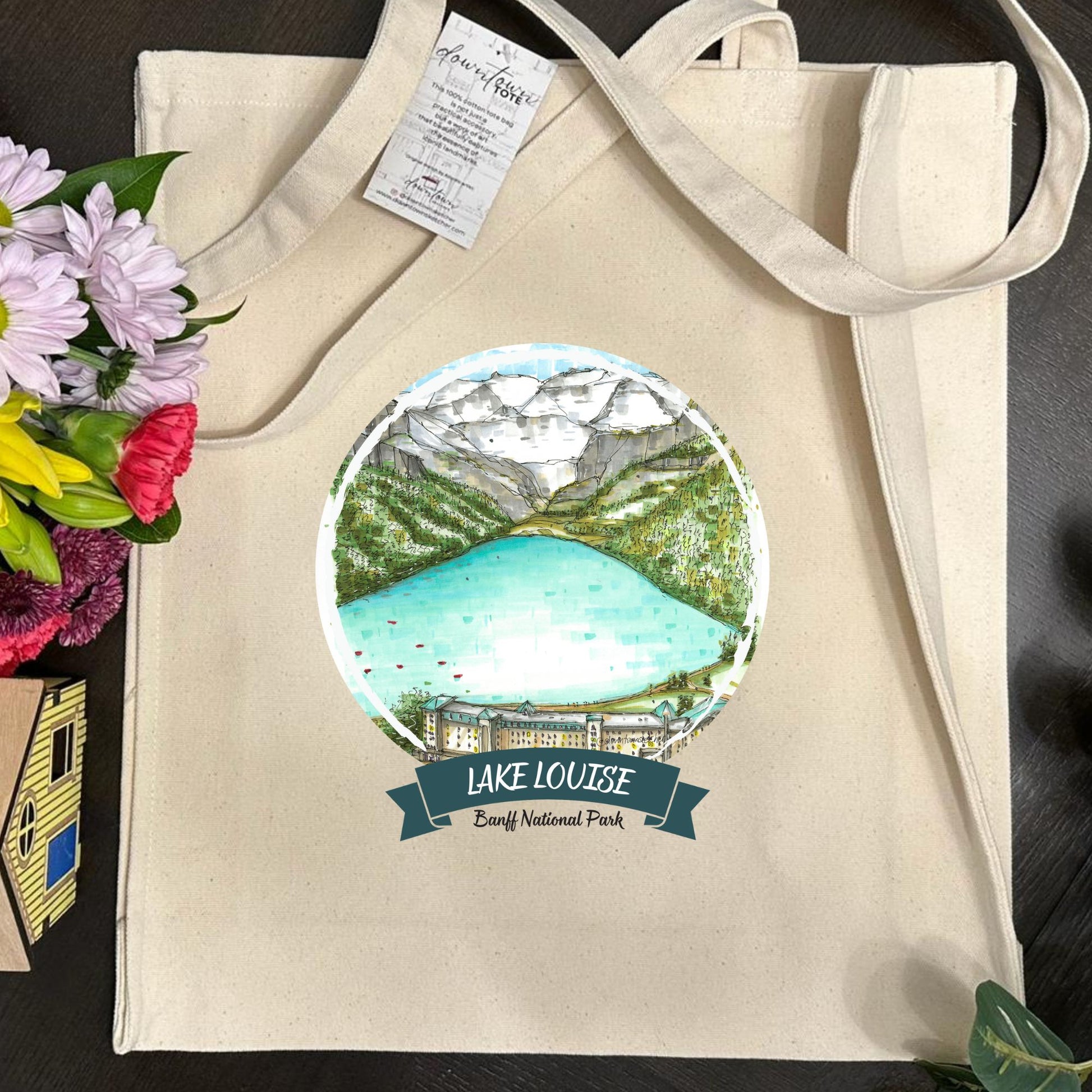 Fairmont Chateau Lake Louise, Banff National Park - Downtown Tote Tall- Downtown Sketcher