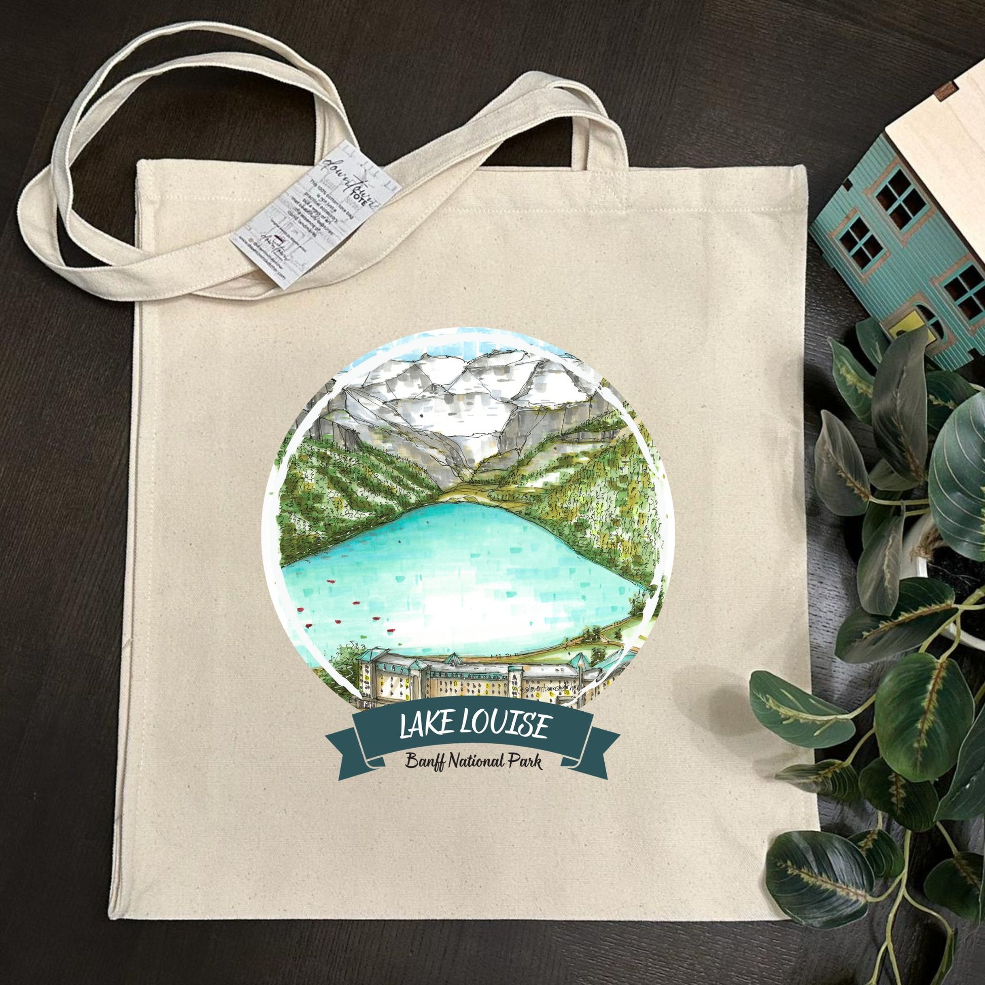 Fairmont Chateau Lake Louise, Banff National Park - Downtown Tote Tall- Downtown Sketcher