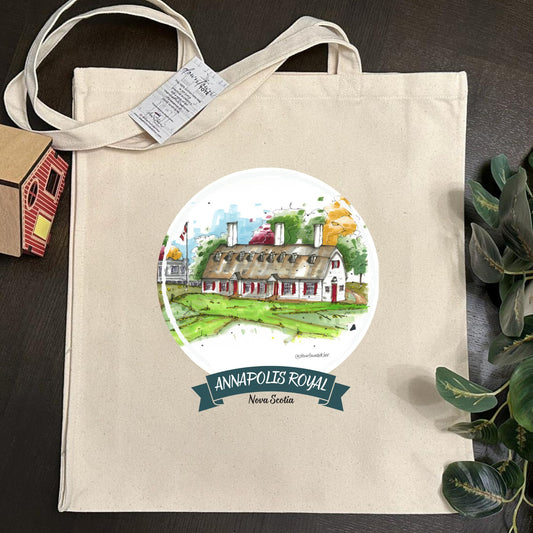 Fort Anne National Historic Site Annapolis Royal - Tall - Downtown Tote - Downtown Sketcher