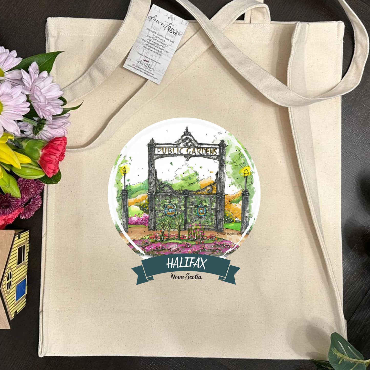 Halifax Public Gardens - Downtown Tote Tall