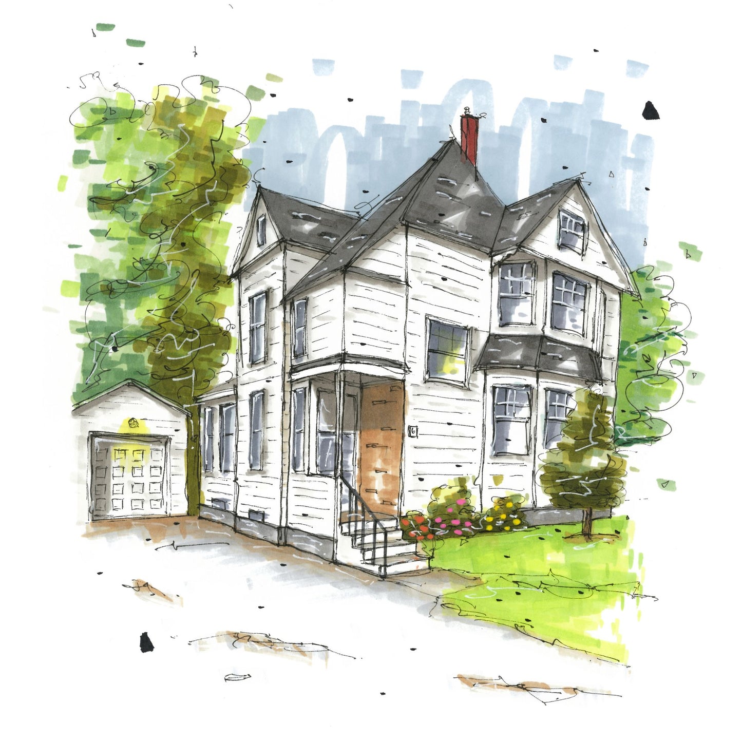 House Catherine - Downtown Sketcher