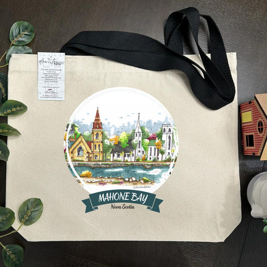 Three Churches Mahone Bay - Downtown Tote Standard