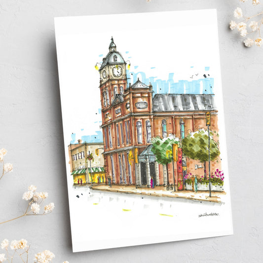 Market Hall Performing Arts Centre, Peterborough, Ontario, Greeting Card