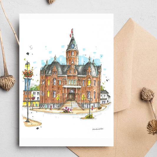 DTS0245 Town Hall, Stratford, Ontario Greeting Card