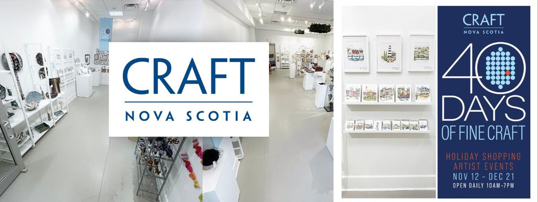 40 Days of Fine Craft 2025 Halifax - Downtown Sketcher Exhibiting