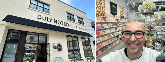 Duly Noted Stationery - Greeting Cards available now - Blog- Downtown Sketcher