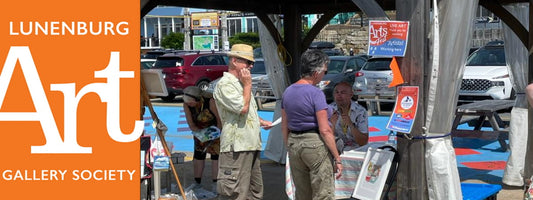 Exhibiting at the Lunenburg Art Festival