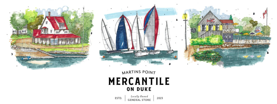 Chester Race Week arts and prints available at Martins Point Mercantile on Duke and popup