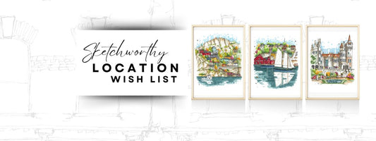 Share Your Favorite Spots - Launching our Sketch Wishlist