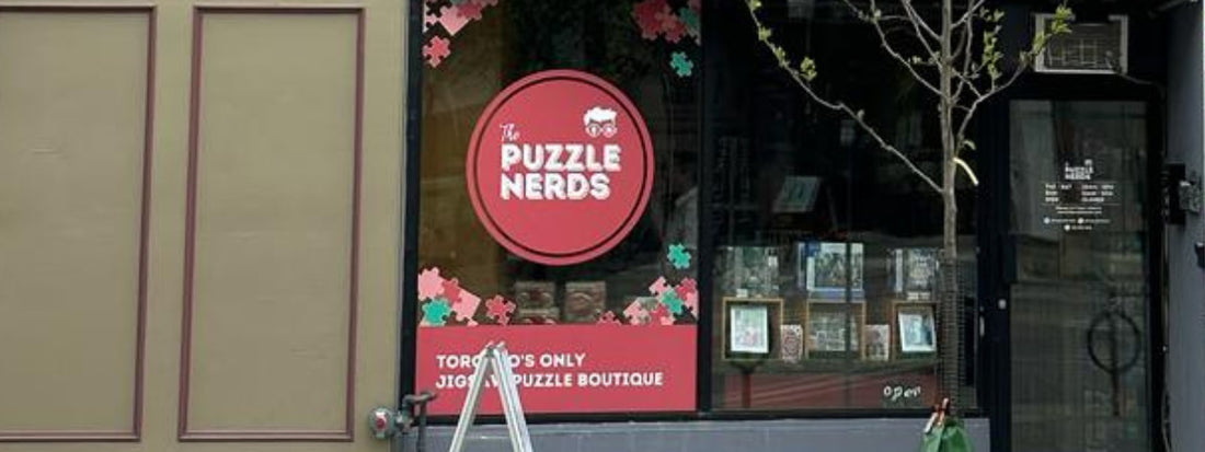 The Puzzle Nerds in Toronto stocks my Greeting Cards