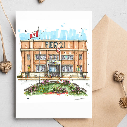 Canadian Museum of Immigration at Pier 21, Greeting Card