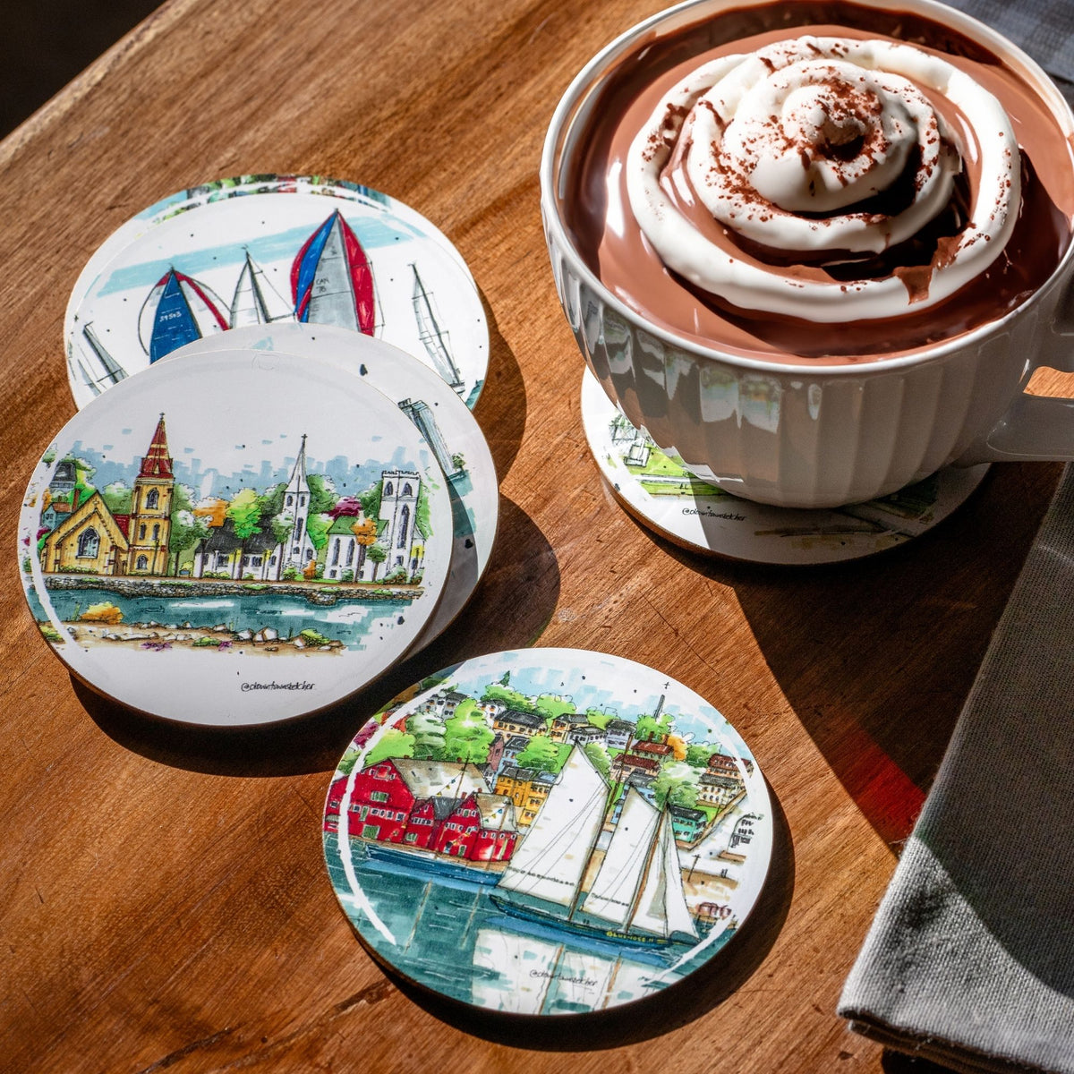French River Village, Prince Edward Island - Downtown Coaster