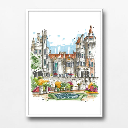 DTS0177 Casa Loma, Toronto's Majestic Castle - Downtown Sketcher