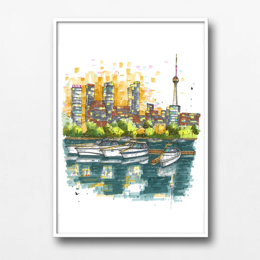 DTS0184 Toronto Waterfront - Downtown Sketcher