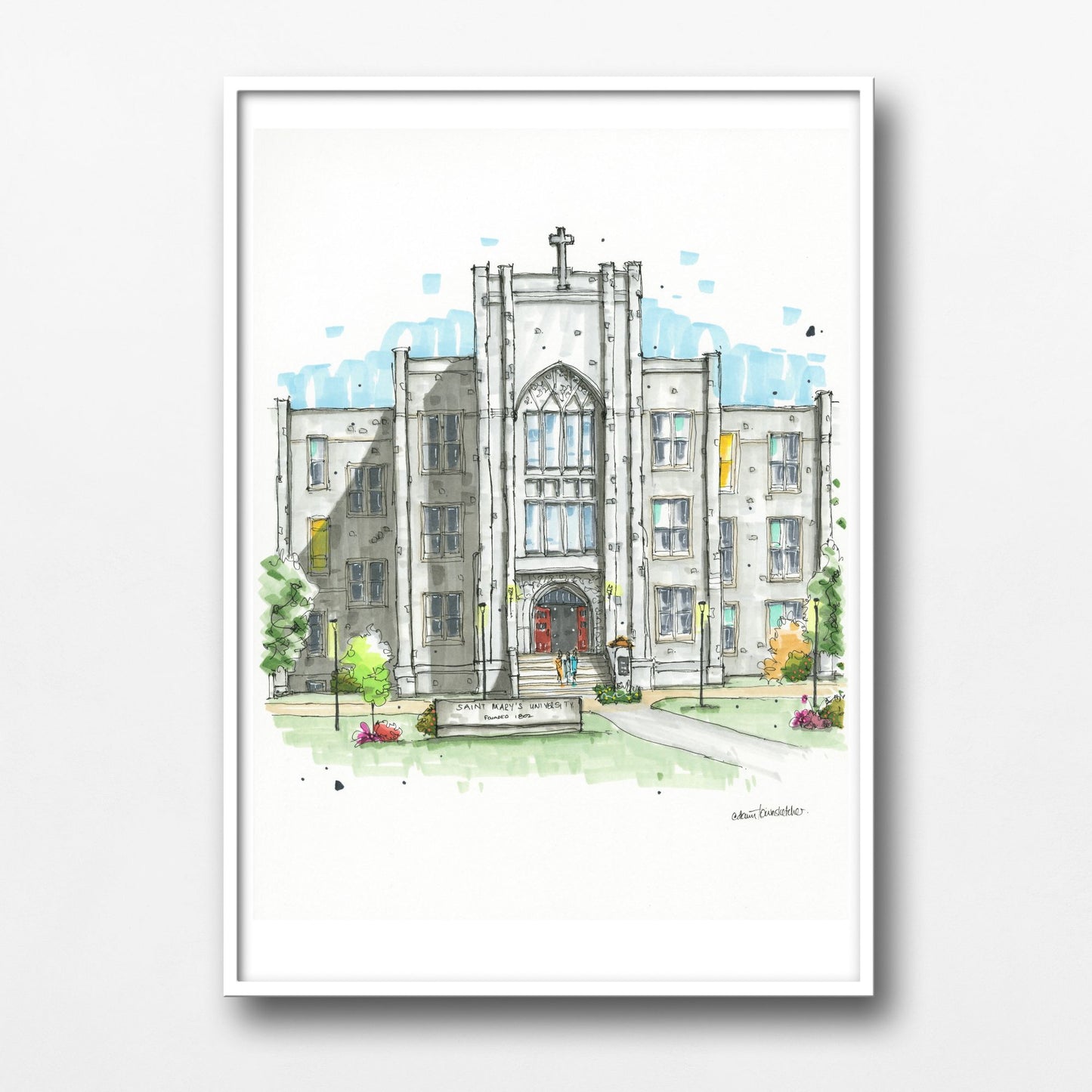 DTS0210 Saint Mary's University, Halifax - Downtown Sketcher