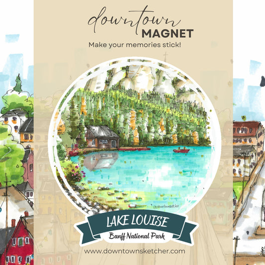 The Boathouse at Fairmont Chateau Lake Louise, Alberta - Downtown Magnet