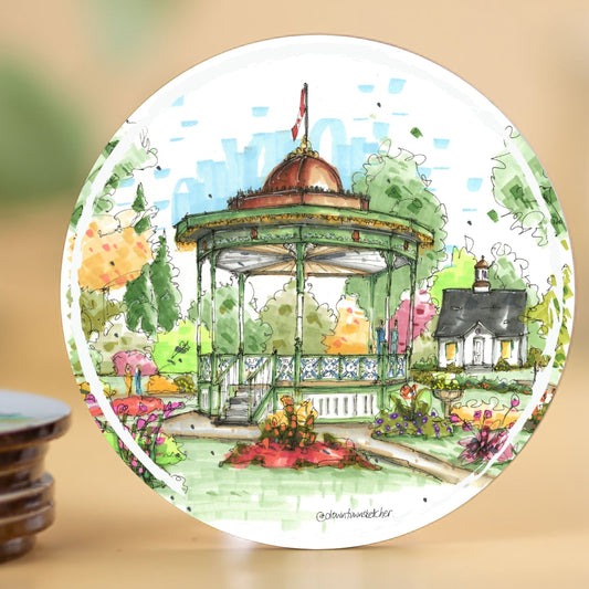 Gazebo in the Public Gardens, Halifax - Downtown Coaster