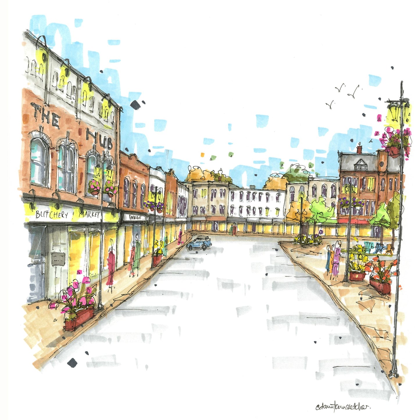 Market Square, Stratford, Ontario - Magnet