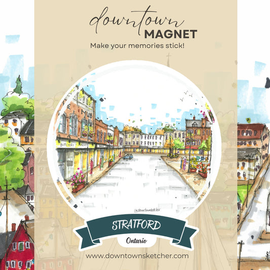 Market Square, Stratford, Ontario - Magnet