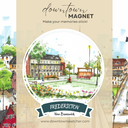 Officer's Square, Fredericton - Downtown Magnet