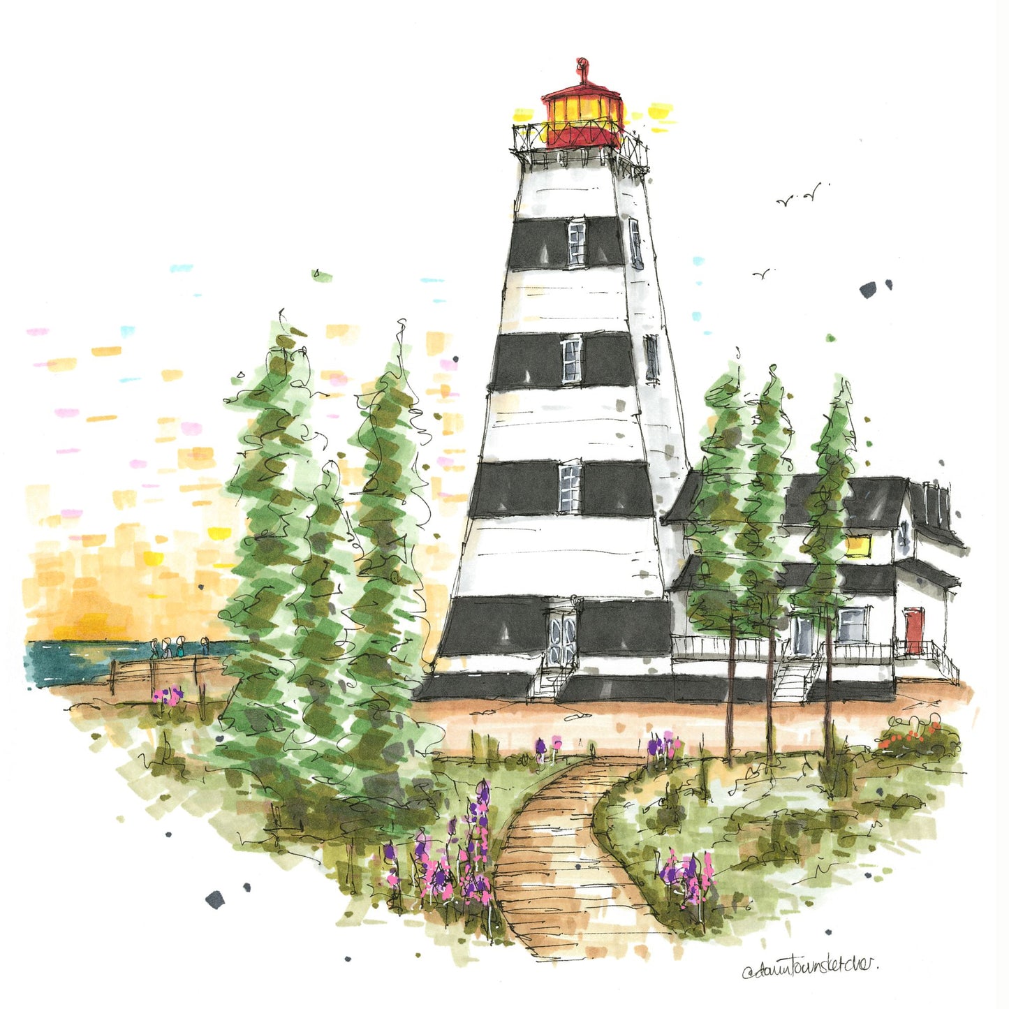 West Point Lighthouse Inn & Museum, Prince Edward Island, Magnet