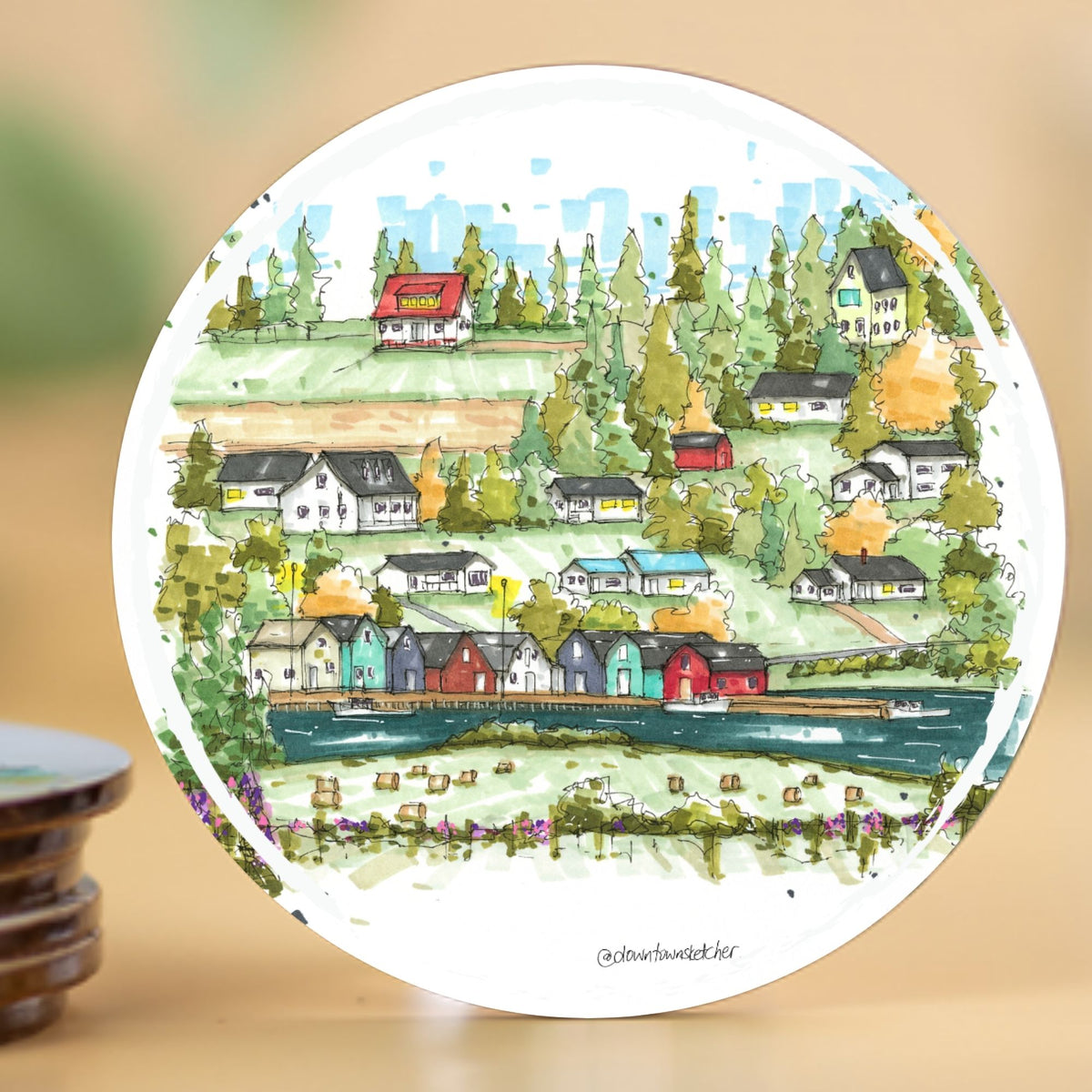 French River Village, Prince Edward Island - Downtown Coaster